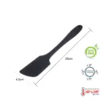 Kit de Utensílios de Silicone Essenciais Weck 05 Peças – Preto - Imagem 4