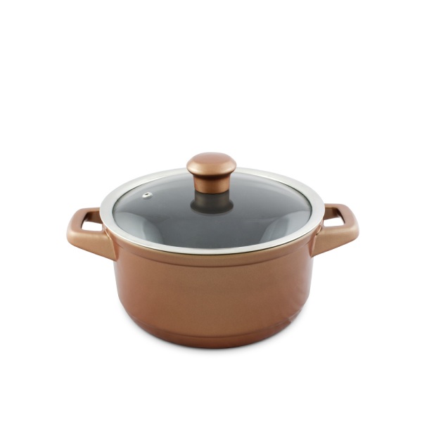 81b2e851bc487e47b5dad1c6171646ab.jpg Caçarola Ceraflame Duo 20cm 2500ml - Cobre - Imagem 1