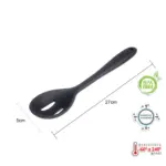 Kit de Utensílios de Silicone Essenciais Weck 05 Peças – Preto - Imagem 6