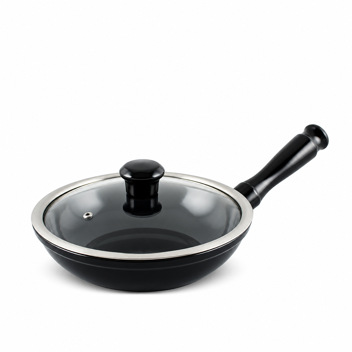 8426ebcede707b262462021136cc516a-2.jpg Frigideira Ceraflame Duo 22cm 1 Litro - Preto - Imagem 1