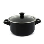 Caçarola Ceraflame Duo 24cm 4300ml - Preto